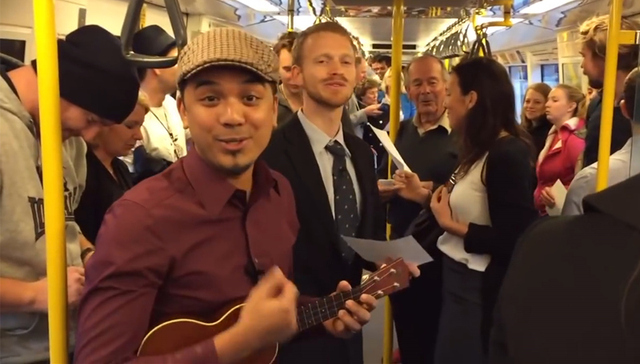 地铁,城市,通勤,创意