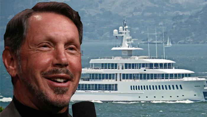 微软,谷歌,富豪,游艇