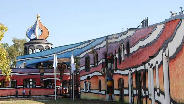 建筑,设计,百水,百水公寓