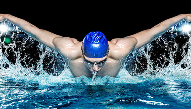 游泳,运动员,明星,身材