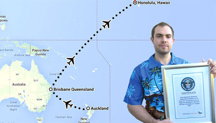 国际日期变更线,奥克兰,吉尼斯,生日