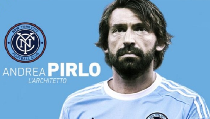 纽约德比赛场上 球迷举巨幅海报羞辱兰帕德和皮尔洛