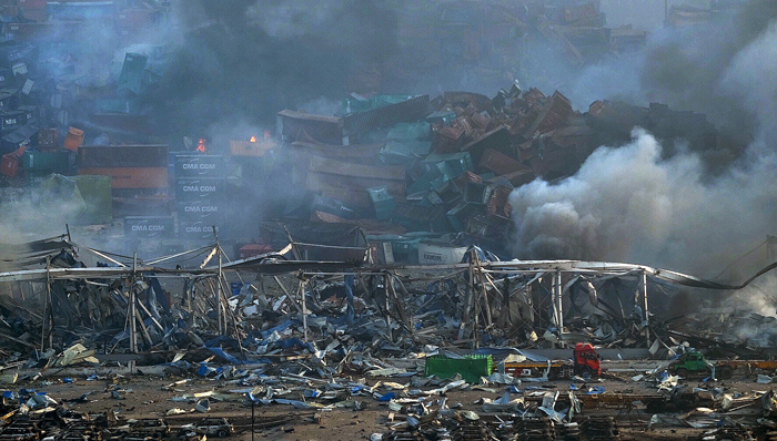 天津港,爆炸,原因