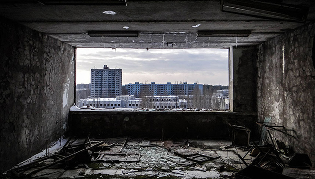 普里皮亚季,切尔诺贝利,前苏联,核爆炸,核电厂