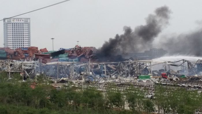 天津港,化学品,堆场,爆炸