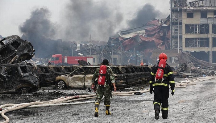 天津港爆炸事故,安全事故,新闻发布会,事故责任,环境监测