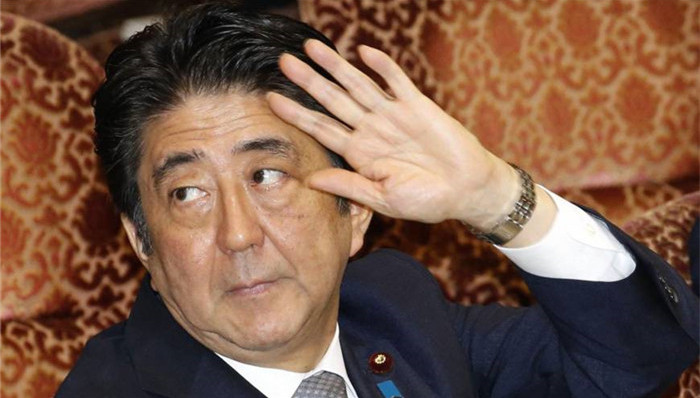 安倍晋三,抗日战争