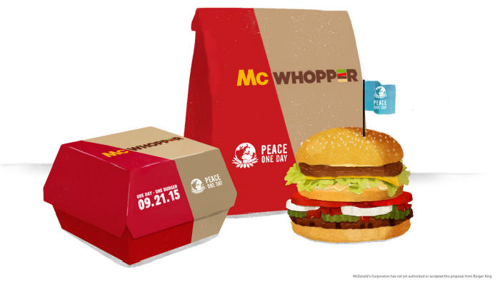 麦当劳,汉堡王,快餐连锁