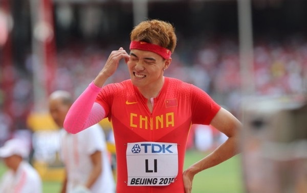 北京田径世锦赛,男子跳远,李金哲,媒体