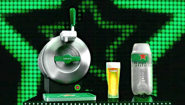 喜力啤酒,喜力胶囊生啤机