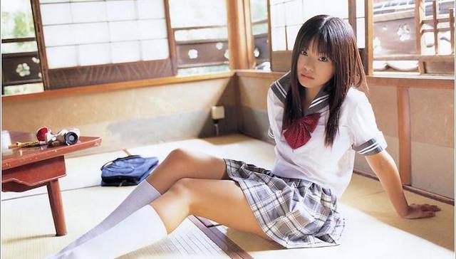 日本,学生,校服,水手服