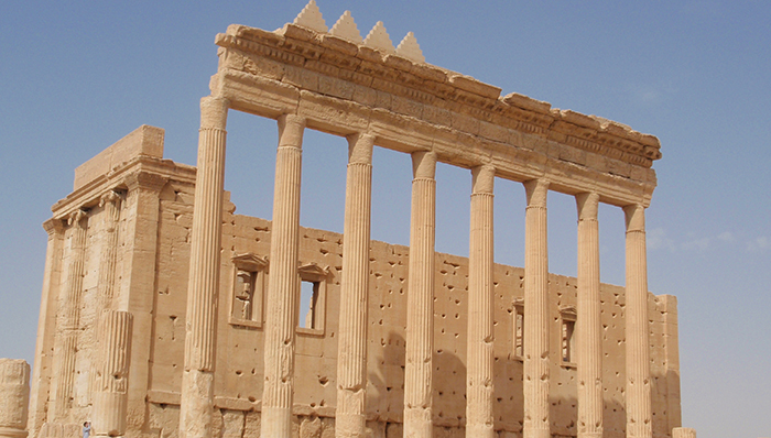 伊斯兰国,叙利亚,古迹