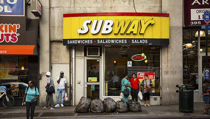 业务不振的赛百味决定变形象求转运