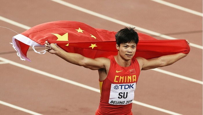 田径世锦赛,男子接力,苏炳添,博尔特