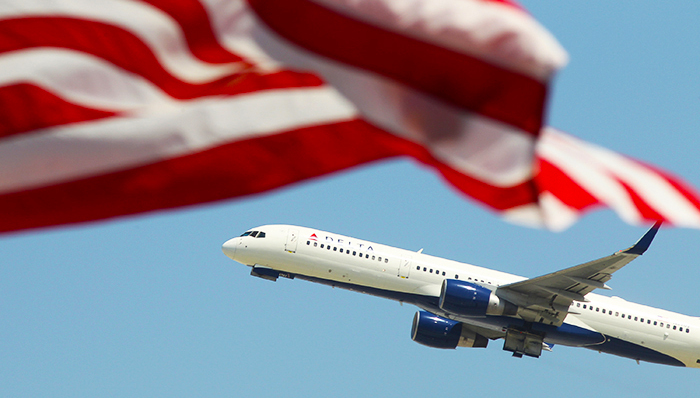 东航,达美,中美航线