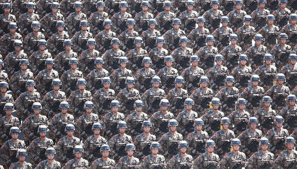 分列式,徒步方队,阅兵