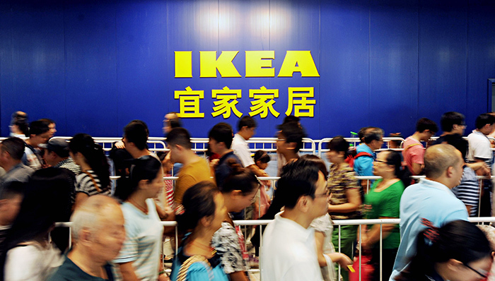 宜家公布截至8月31日的2014-2015财年报告,销售总额同比增长11.2%