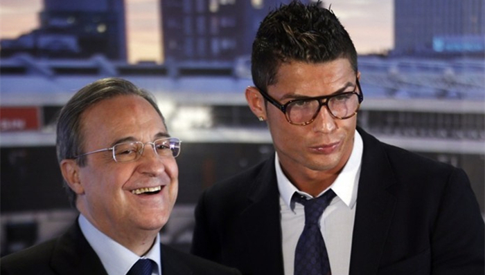 巴黎想要C罗？皇马主席：出10亿欧元就可以把他带走