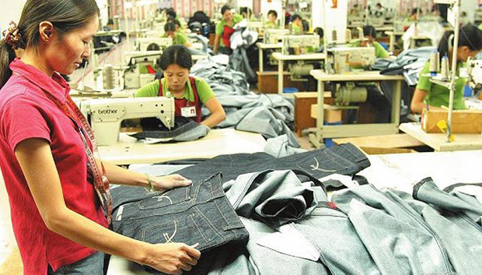 纺织服装业,供应链