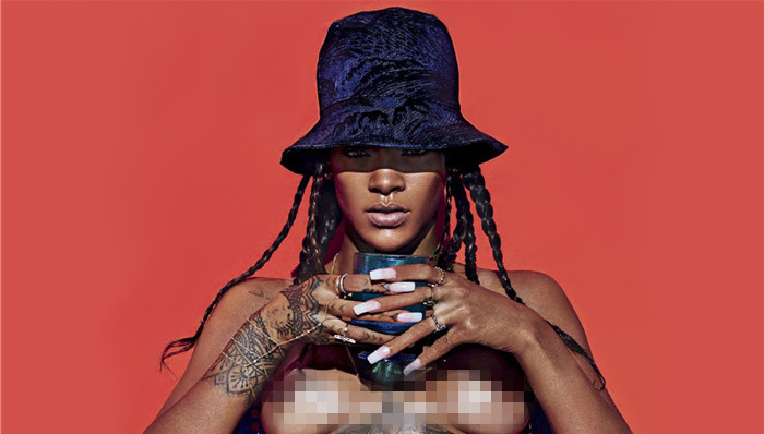 蕾哈娜成为首位登上《新音乐快递》免费版封面的超级巨星