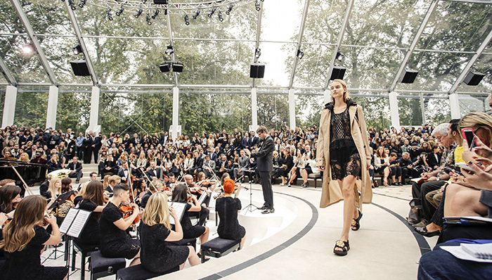 奢侈品,伦敦时装周