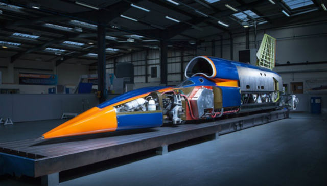 时速1000英里的Bloodhound超音速汽车伦敦面世