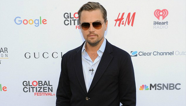 纽约全球公民音乐节上 小李子呼吁人们保护地球、关爱下层人民