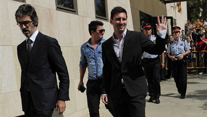 梅西，逃税丑闻