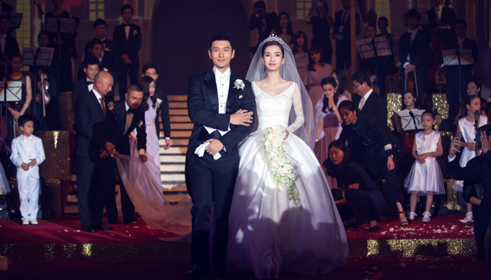 黄晓明,Angelababy,公关,展销,婚礼