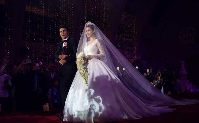 黄晓明,Angelababy,婚礼,明星