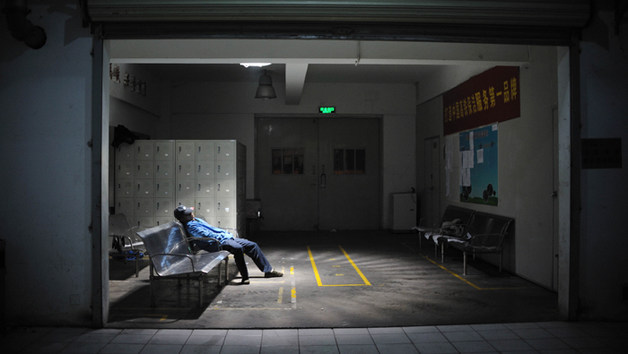 中国,工人,工作,小时