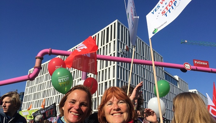 柏林反TTIP大游行