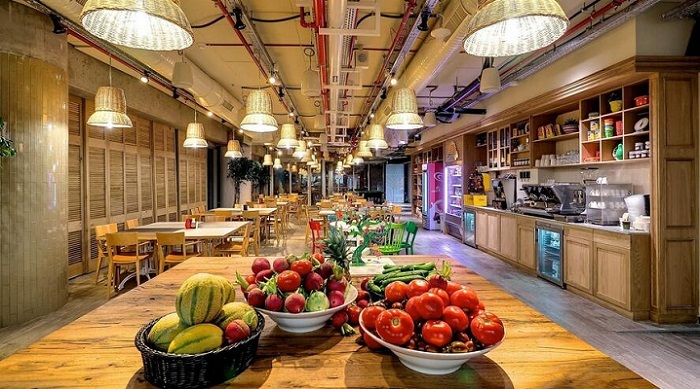 谷歌,食堂,员工