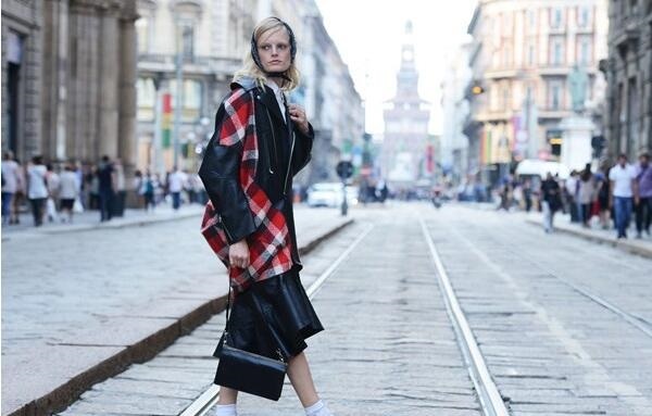 时尚,穿搭,苏格兰格纹