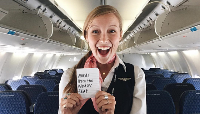 鸡汤女王,,空姐,,美国航空,