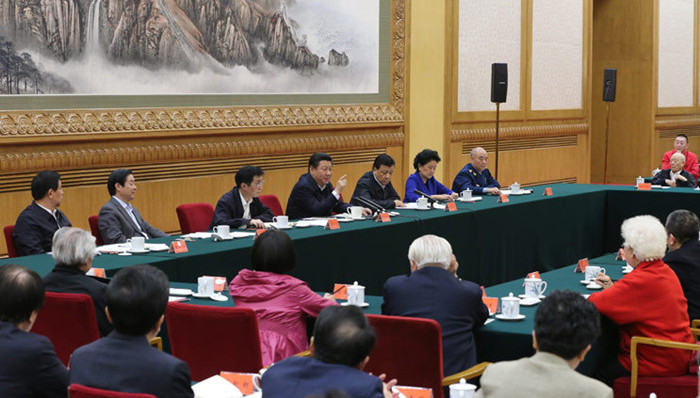 习近平,文艺工作座谈会,讲话