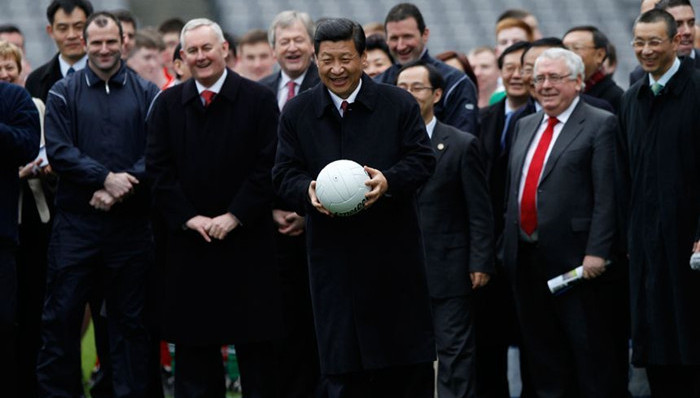 英国，足球，习近平