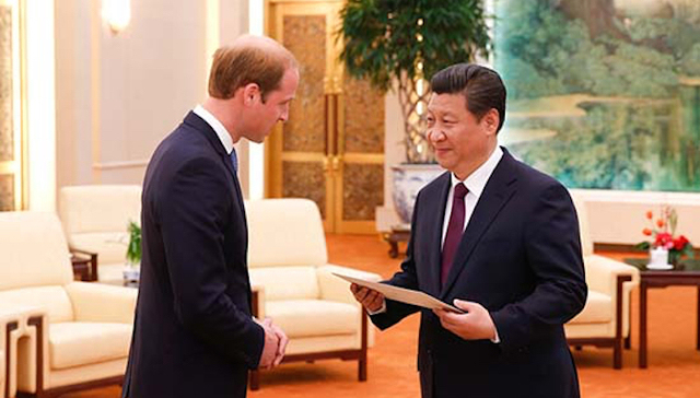 习近平,英国,访问,王室