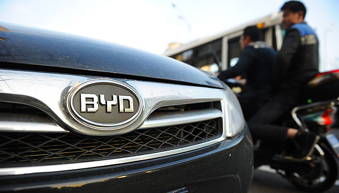 比亚迪新能源汽车销量提升,比亚迪市场份额在缩减