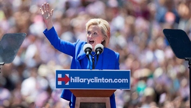 美国大选,希拉里,竞选总统,爱荷华