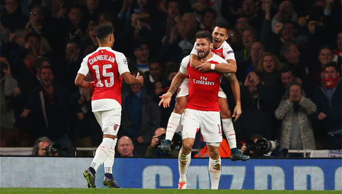 阿森纳,拜仁,皇马,巴黎