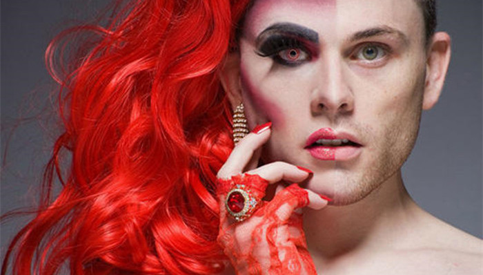 变装皇后,男人,化妆,变性