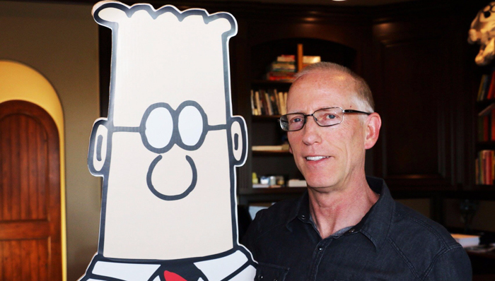 呆伯特之父史葛﹒亚当斯列出他最喜欢的十张三格漫画