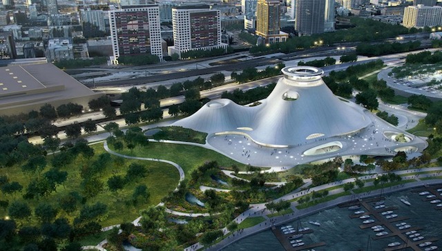 马岩松设计的“星战之父”美术馆 抵过一轮抗议后终于要开建