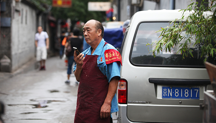 中国,退休老人,志愿者