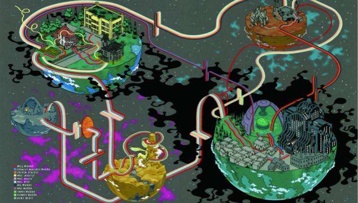 地图,80天环游地球