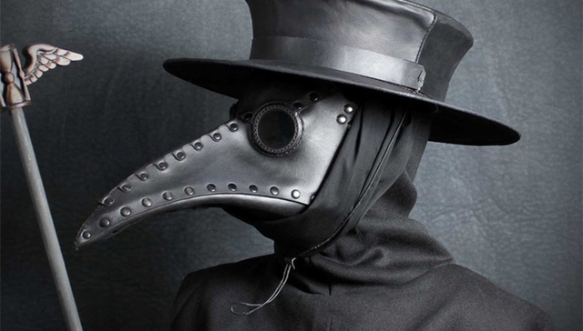 鸟嘴医生,瘟疫医生,威尼斯狂欢节,生物防护服,黑死病,中世纪,死神