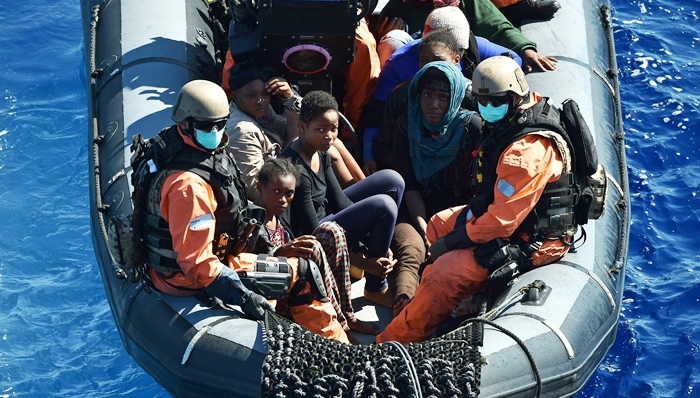 利比亚,难民,欧洲