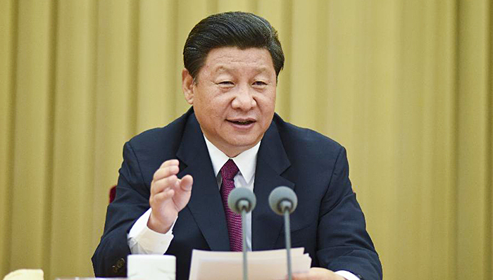习近平发表十三五规划建议