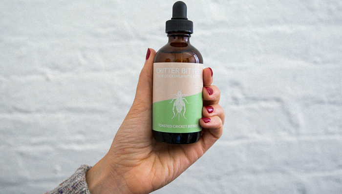 鸡尾酒,蟋蟀味,可食用昆虫